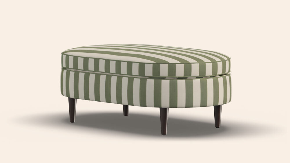 Ottomans + Footstools - what's the difference and how to style them....
