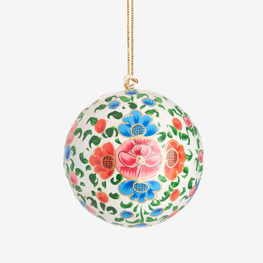 Bright Floral Bauble