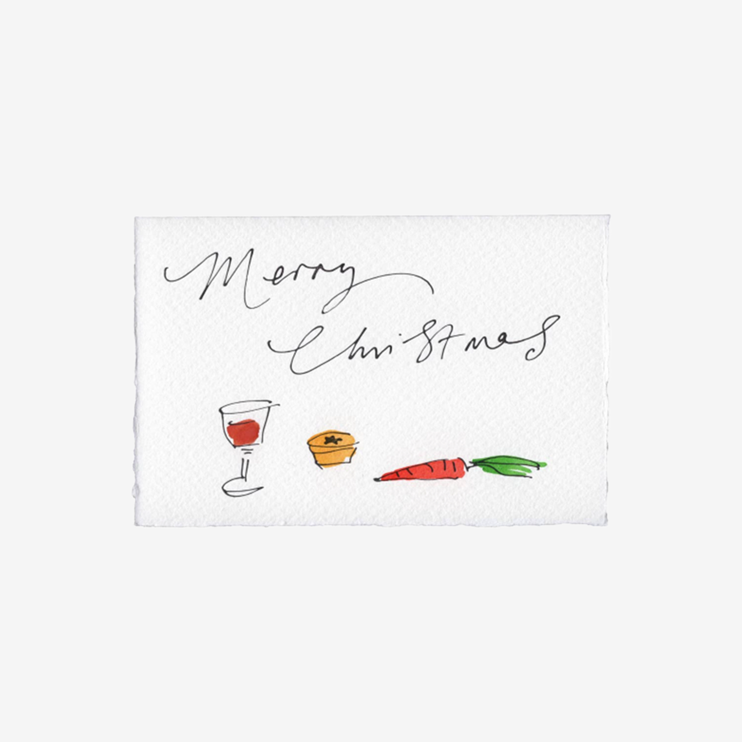Santa's Sherry Christmas Card