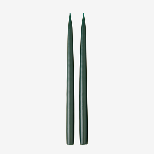 Taper Candles - Forest Green