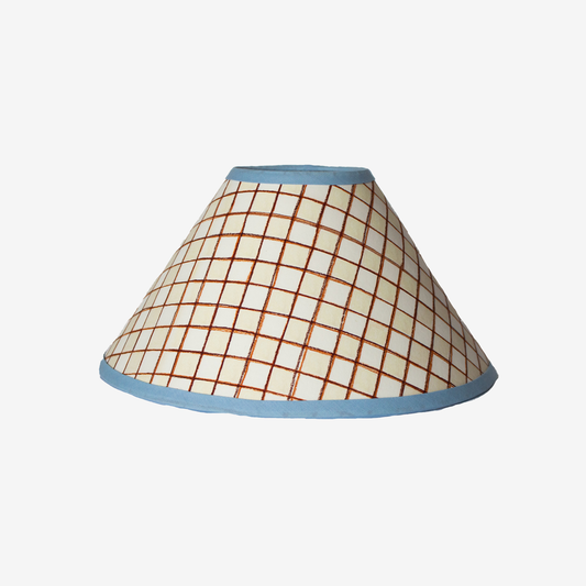 Chequerboard Coolie Lampshade
