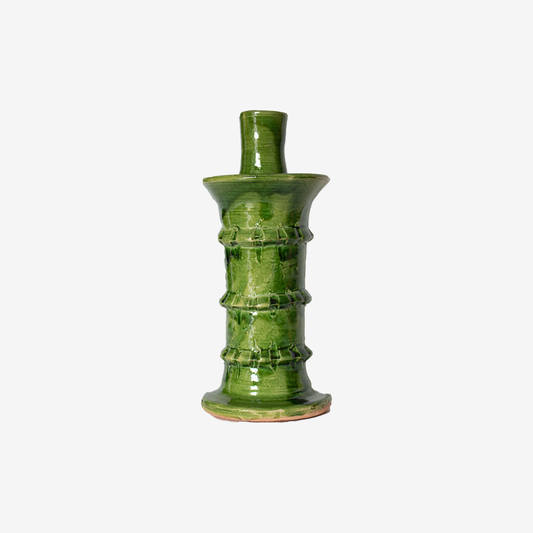 Green Tamegroute Candle Holder